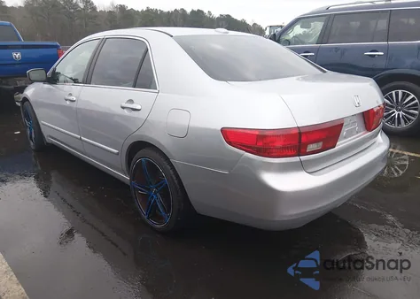 2005 Honda Accord 2.4 Ex из США, поврежденный, VIN 1HGCM56875A022575